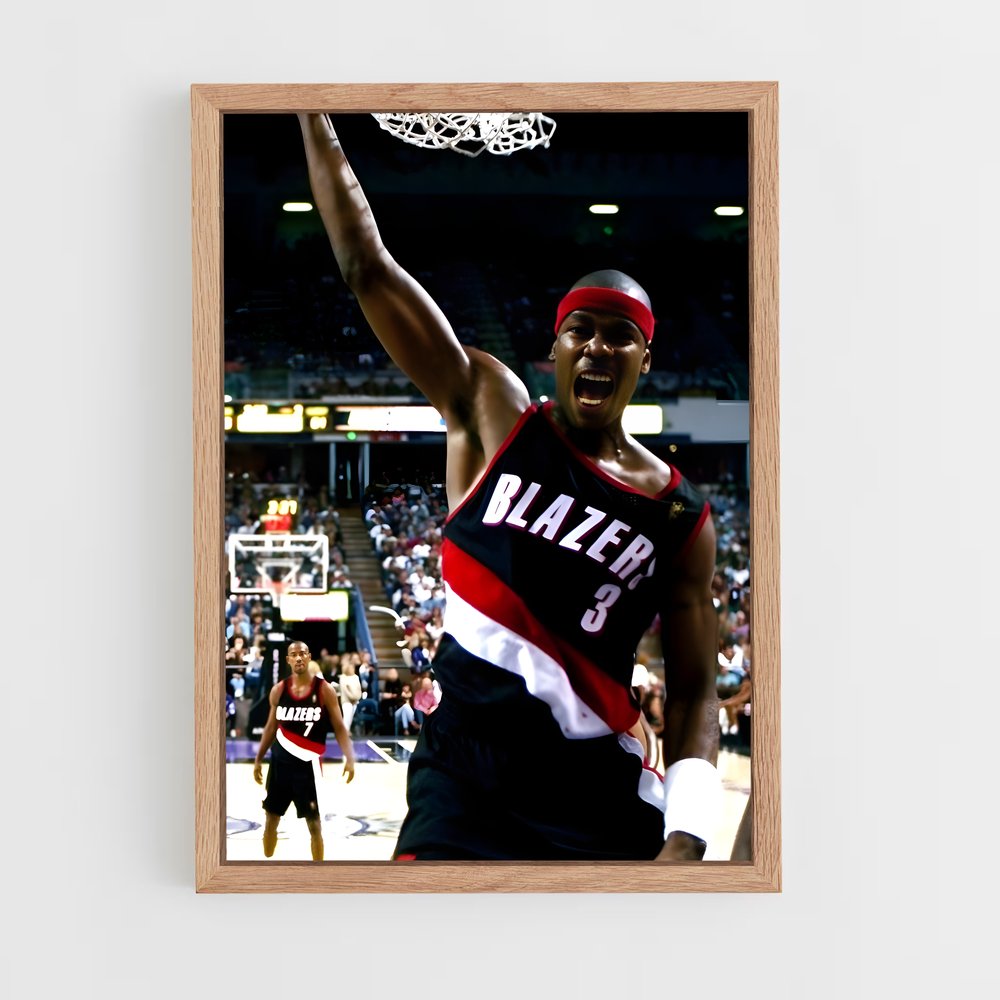 Poster Portland de trail – affiche Basketball (vue 4)